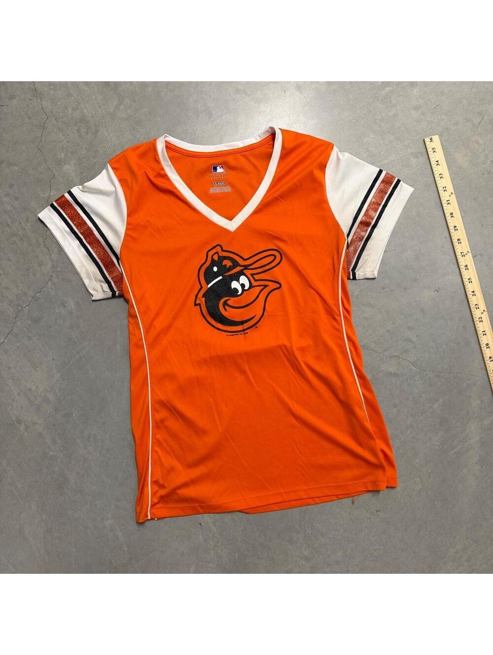 Y2K Women's Baltimore Orioles MLB Dri Fit Tee Shirt Sized XL